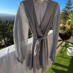 Lovestitch Medium Sparkling Wrap Holiday New Years Dress